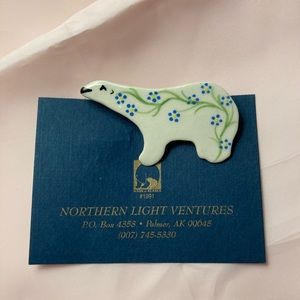 Polar Bear Pin